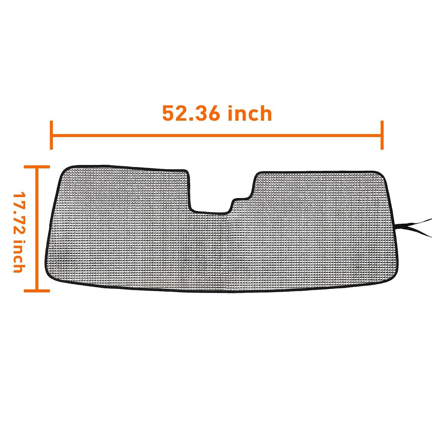 Front Windshield Sunshade Board Sun Visor Pad Anti UV for Ford Bronco 2021 2022 2023+ Heat Shield Mat Car Interior Accessories