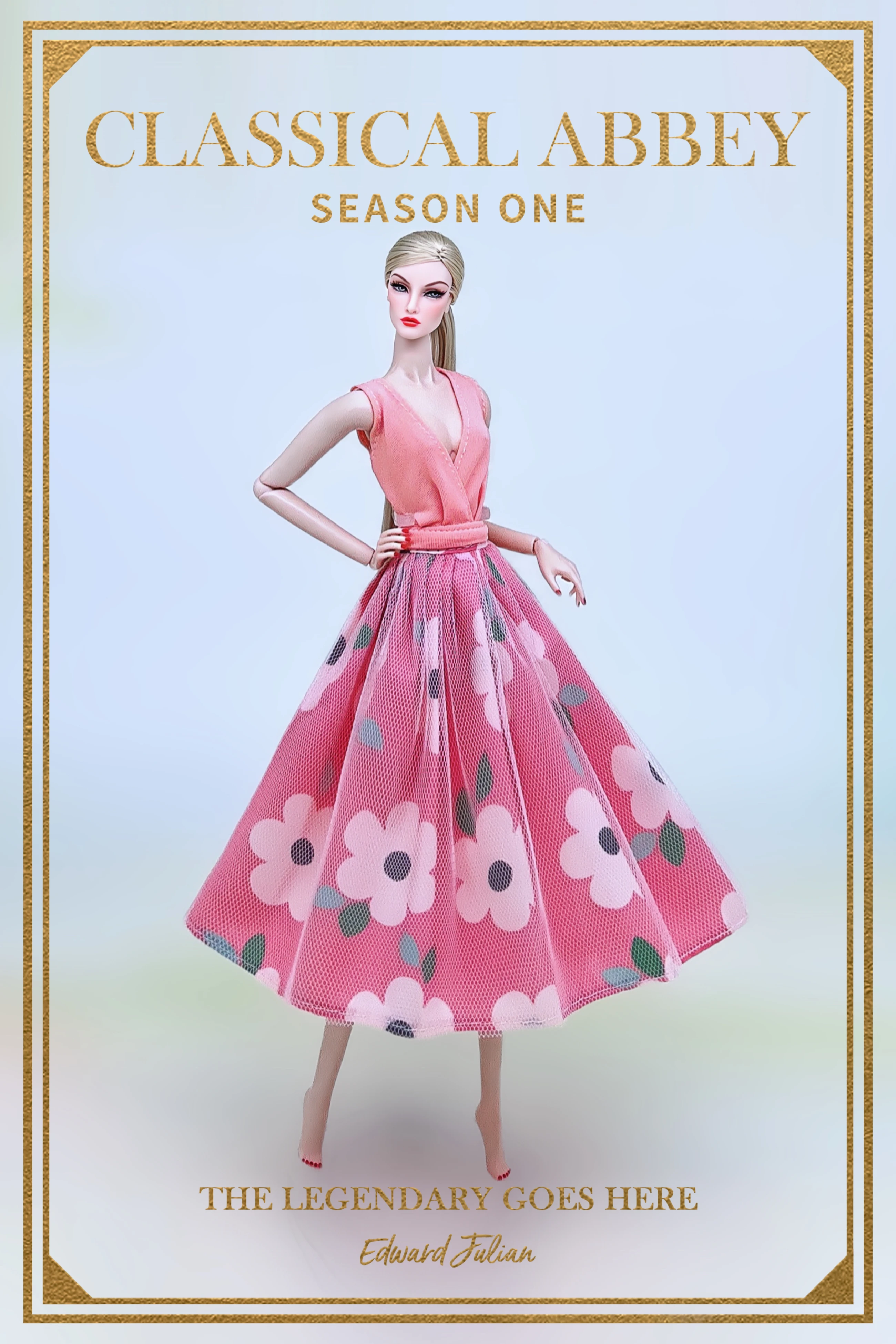 Color: Dark Khaki - for denim clothing for barbie