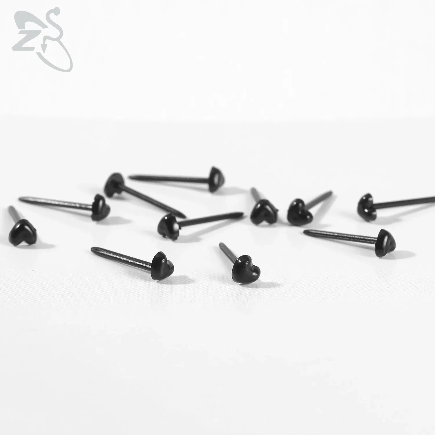 Metal Color: Light Yellow Color - ZS 10-50pcs/lot Colorful Acrylic Stud Earring Invisible Transparent  Anti-allergy Ear Pin 20G Star Ball Curing Ear Hole Retainer