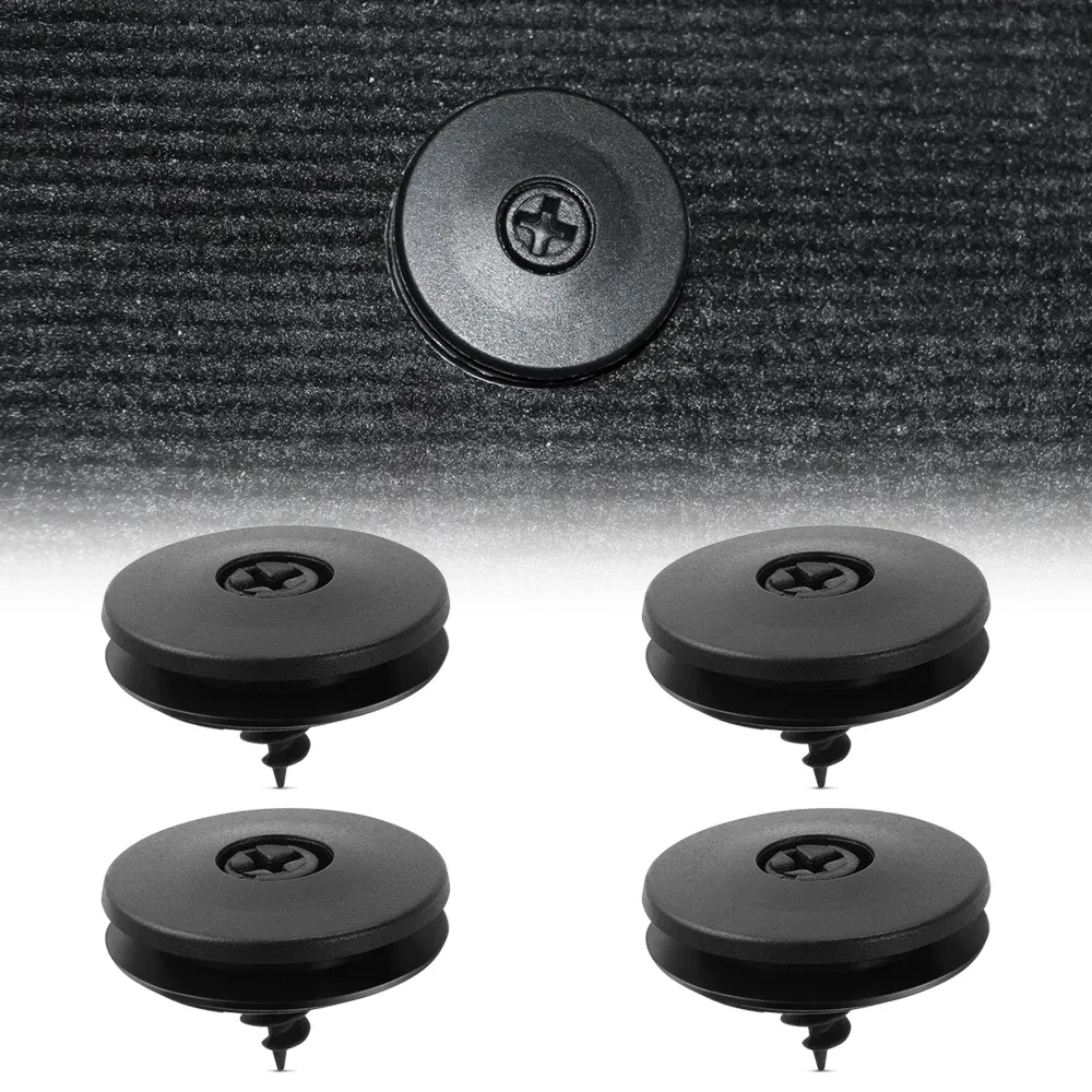 4PCs Auto Fastener Floor Mat Buckle Antiskid Pad Fastener Car Fastener for Nissan Leaf ZE0 Sentra 200 SE B16 Juke F15 Cube Z12 D