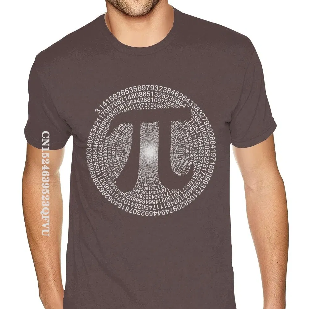 Color: Mint, Size: XXXL - Classic Pi T Shirt 3,14 Pi Number Symbol Math Science Gift Tee Shirts For Men Make Your Own Soft Cotton HipHop Print Tee