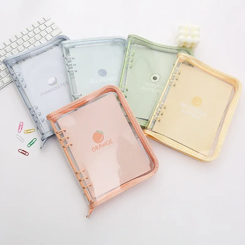 Color: green, Size: A6 - New Arrival 2023 Cute A5/A6 My Journal Agenda Notebook & DIY Photocard Binder Organizer Gift Book School Stationery