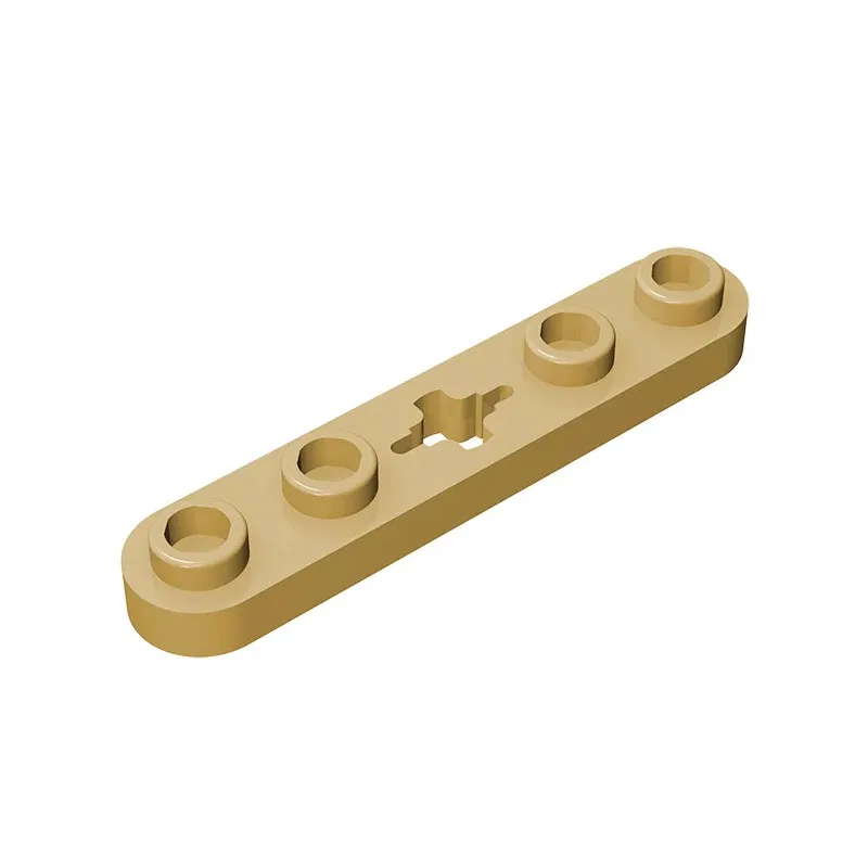 Color: VIOLET/?«?—?…° - Gobricks GDS-900 Plate 2 x 4 Technical, Plate 1 x 5 with Smooth Ends, 4 Studs and Center Axle Hole compatible with lego 32124