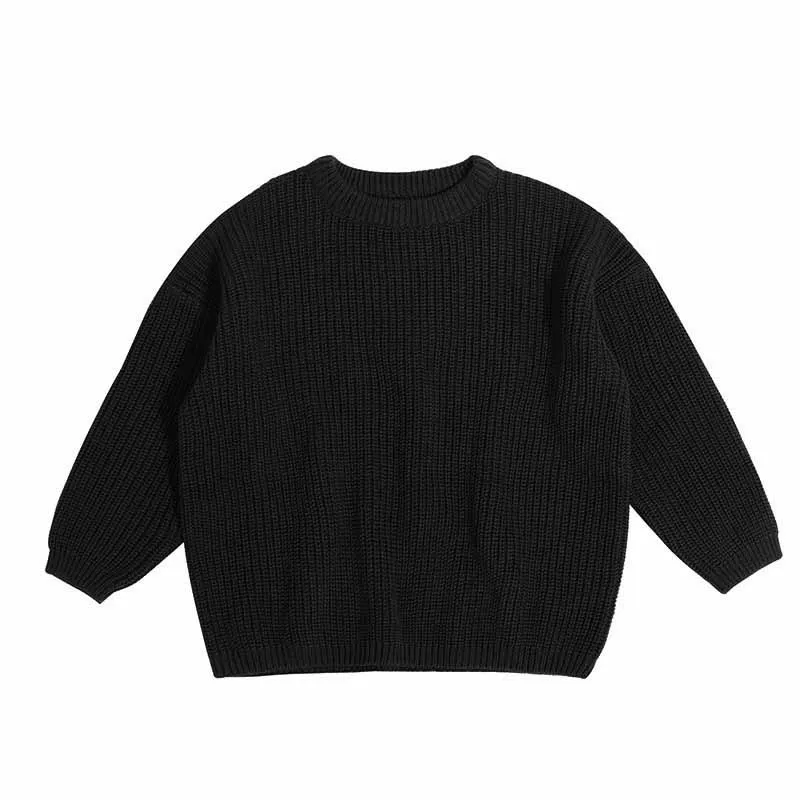 Color: black, Size: L, Age Range: 0-3M - Personalized sweaters for cherished babies.Celebrate your little one's name with unique, custom-made thick knitted sweaters