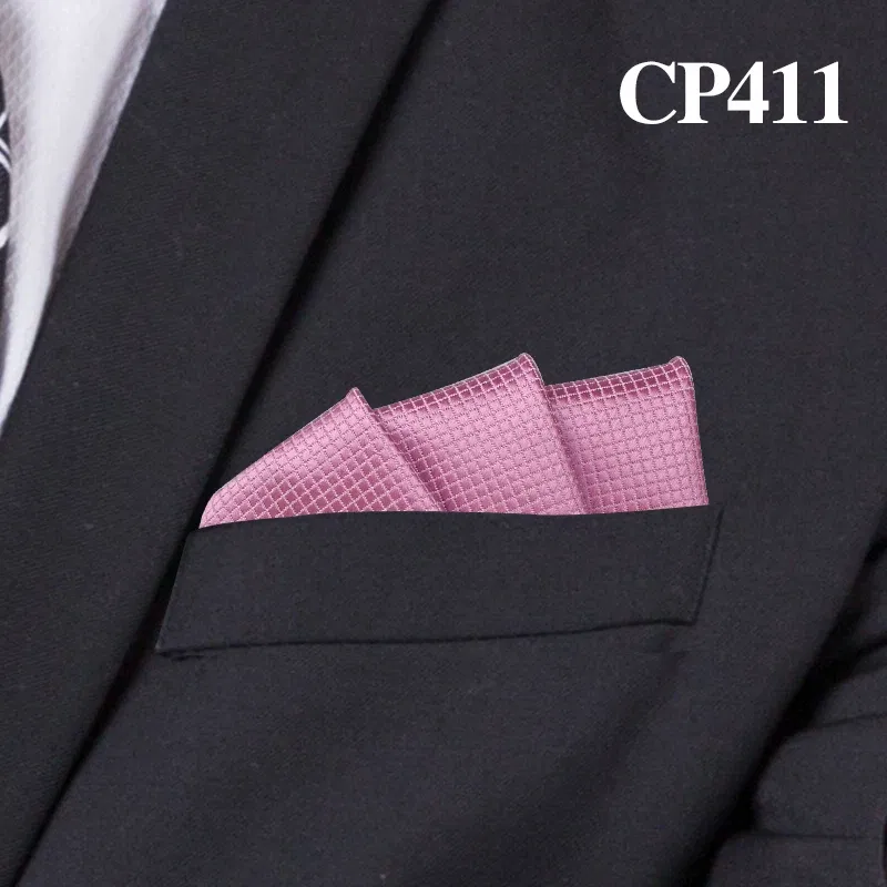 Color: Lavender - Fashion Suits Pocket Square For Men Business Chest Towel Hanky Gentlemen Plaid Hankies Classic Suit Napkin Mens Handkerchief