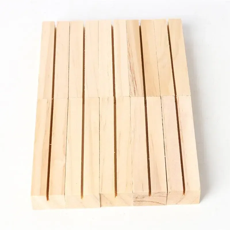 Color: Red - 10/12/20Pcs Wooden Photo Stand Business Card Holder Rectangle Card Clip Picture Holder Handmade Picture Frame for Home Office