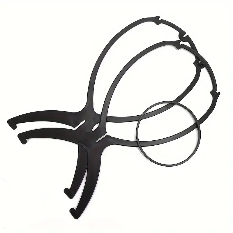 Color: Blue - 10pcs Wig Stand Durable Easy Assembly Wig Cap Holder Portable Plastic Hair Hat Displaying Stand Ideal for Home Salon Travel Use
