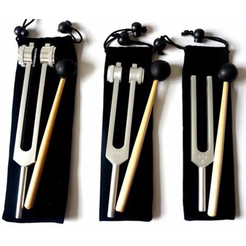Color: Pink - 128Hz 256Hz 512Hz 1024Hz 2048Hz 4096Hz Nervous System Testing Medical Neurological Tuning Fork Sets for Sound Healing Therapy