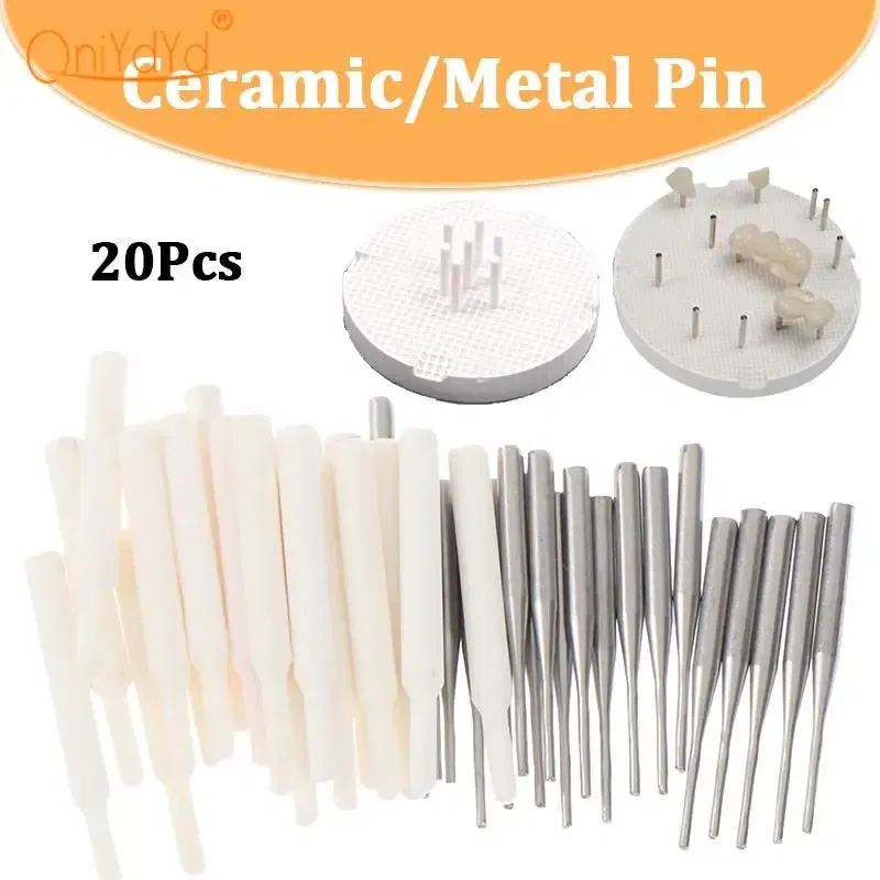 Color: 2, Ships From: CHINA - 20Pcs Dental Ceramic/metal Pin for Dental Lab Honeycomb Firing Tray Ceramic /metal Pins Dental Lab Material