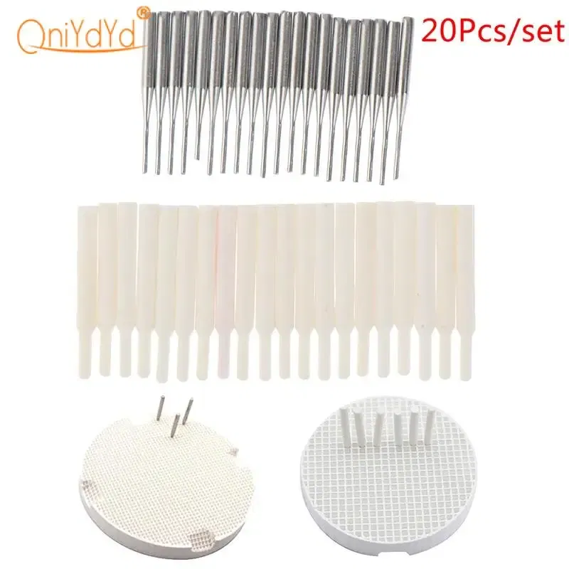 Color: 2, Ships From: CHINA - 20Pcs Dental Ceramic/metal Pin for Dental Lab Honeycomb Firing Tray Ceramic /metal Pins Dental Lab Material