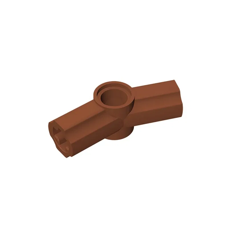 Color: Bright Green - Gobricks GDS-918 Technical, Axle and Pin Connector Angled #3 - 157.5 degrees compatible with lego 32016 Building Blocks