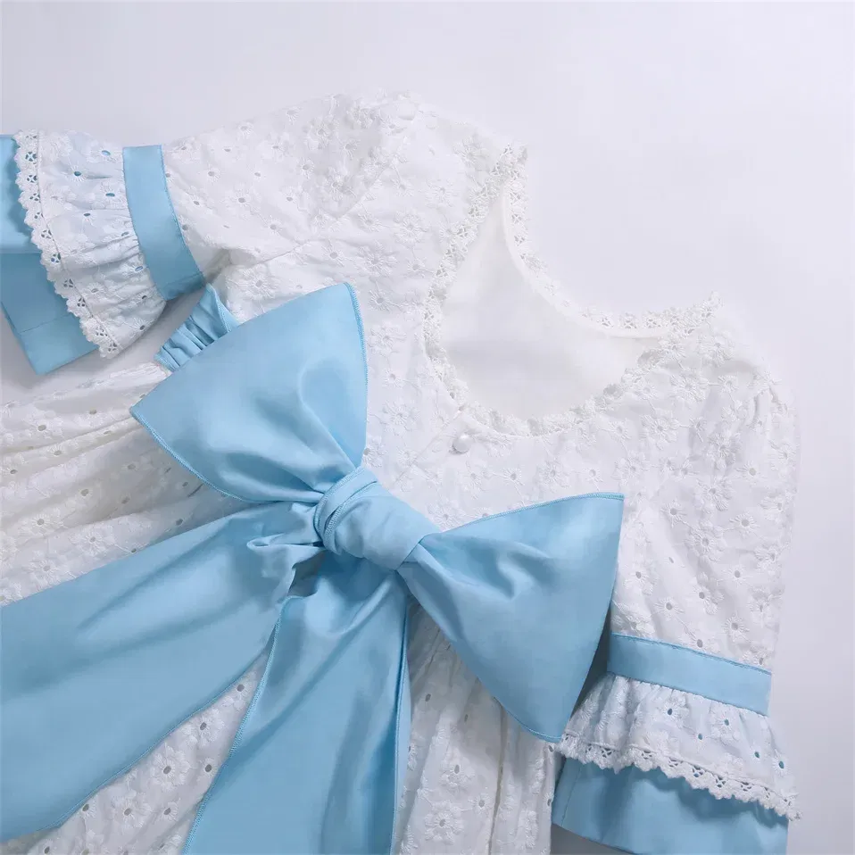 Color: green, Kid Size: 11 - Pettigirl New Summer Casual White Dresses for Girls Kids Childrens Sister Brother Matching Outfits Sizes 2345681012 Years