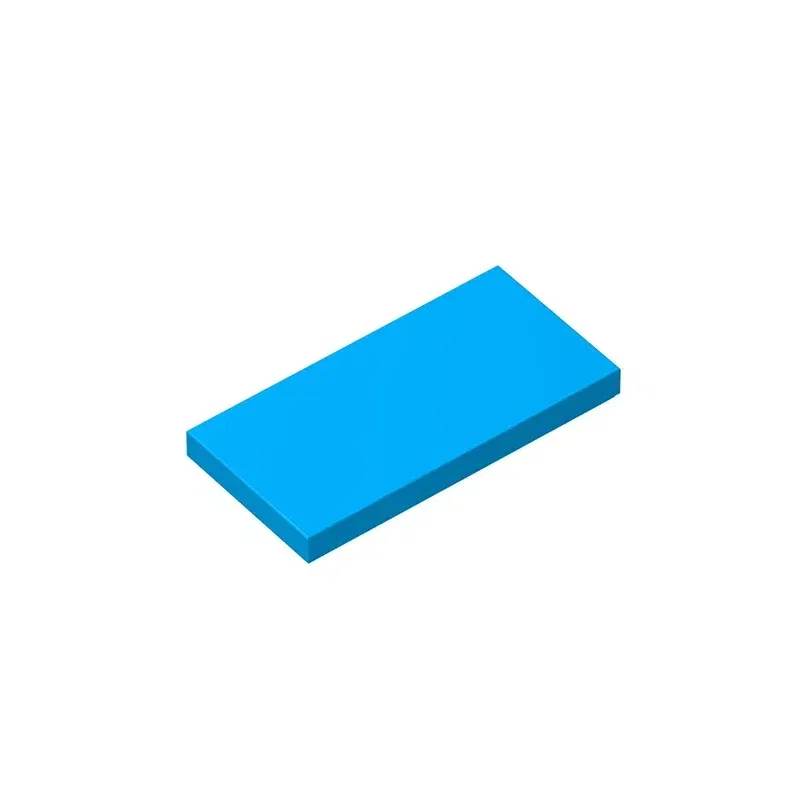Color: VIOLET/?«?—?…° - Gobricks GDS-614 Tile 2 x 4 compatible with lego 87079 pieces of children's DIY Educational Building Blocks Technical