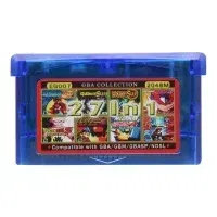 Color: light green - 32 Bit GBA Game Cartridge All in One Combo Card 150-999 Games 12-369-in-1 For GBA SP DS Video Game Console Card