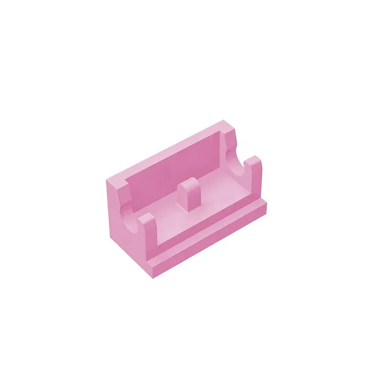 Color: VIOLET/?«?—?…° - Gobricks 10PCs Building Blocks MOC Assembles Parts Compatible With 3937 DIY enlighten Block Bricks Educational Gift Toys 2022