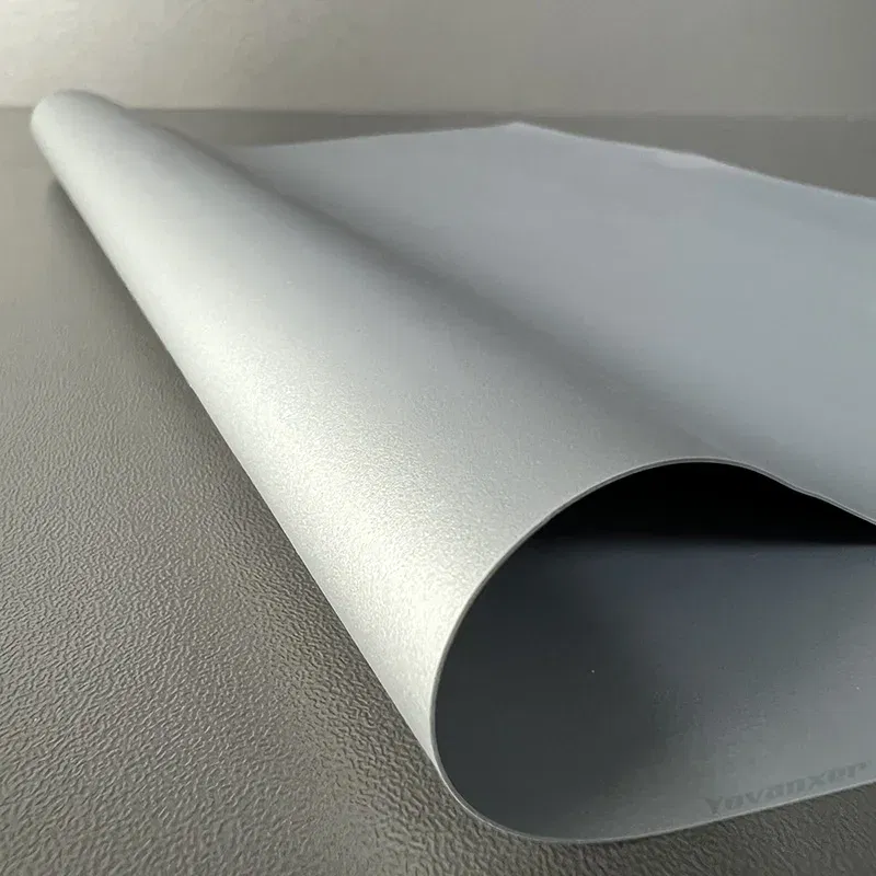 Size: 130 inch - Projection Screen Fabric Free Sample Curtain Material ALR PET Crystal T Prism Nano Black Diamond Grey Crystal Cinema White Etc.