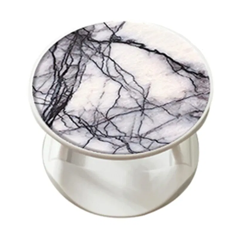 Color: black - New Popular Marble Phone Holder Support Smartphone Popping Phone Holder Pocket Socket Stand for Phones and IPad accessories