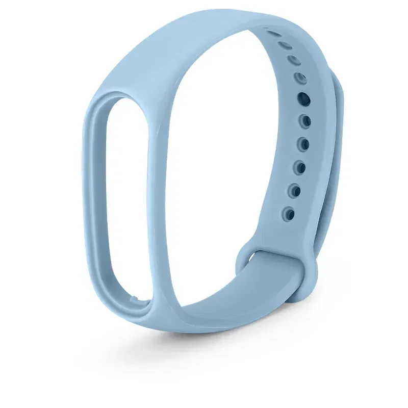 Band Color: White Black, Band Width: 18mm, Ships From: CHINA - Silicone Watch Strap For Xiaomi Mi Band 7 6 5 4 3 Wristband Bracelet Wrist Straps MiBand 3/4 band5 band6 Smartwatch Accessories