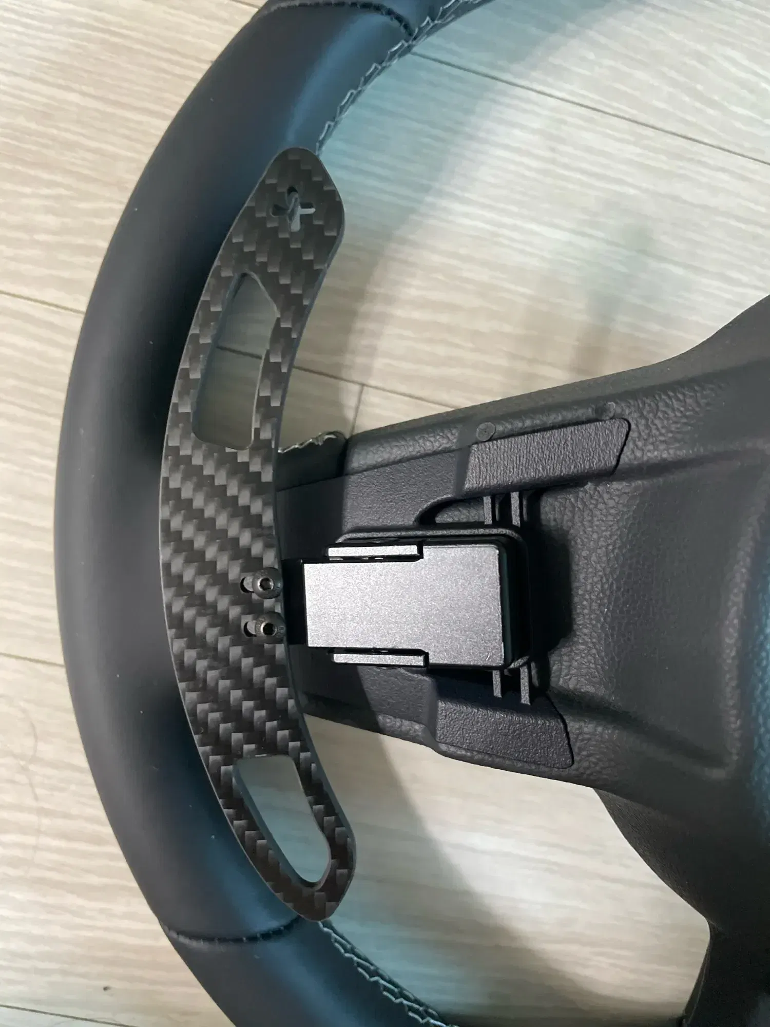 Steering Wheel Magnetic Shift Paddle For VW GOLF 7 GTI R GTE GTD POLO 6C GTI 1.8T Jetta GLI Carbon Fiber
