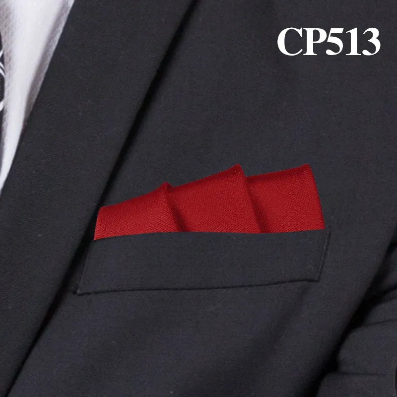 Color: Gold - Satin Handkerchief For Men Candy Color Mens Suits Pocket Square Business Chest Towel Hanky Suit Napkin Solid Hankies