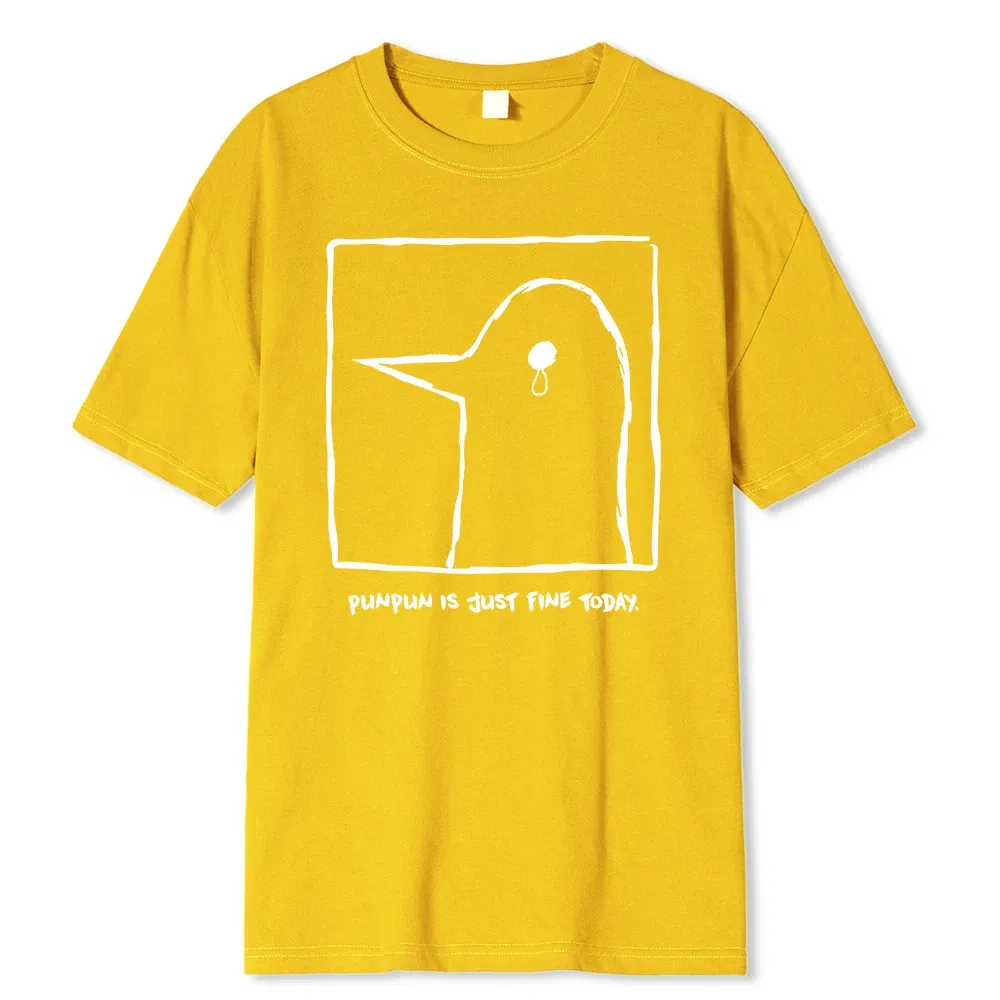 Color: green, Size: XXXL - Oyasumi PunPun Modal Print T-Shirts Funny Anime Streetwear Camisetas Men Women Short-sleev Fashion Harajuku Cartoon Tee Shirt