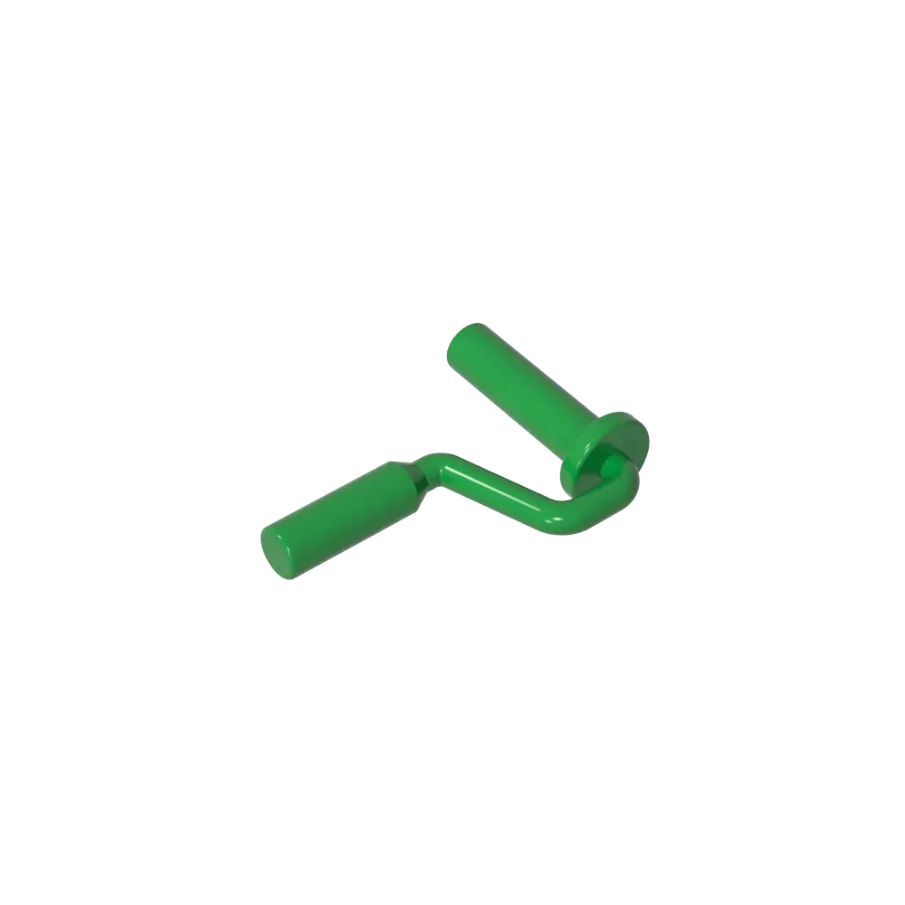 Color: Red - Gobricks GDS-90263 Equipment Paint Roller Brush Handle Edge On Handle compatible with lego 12885 Assembles Building Blocks