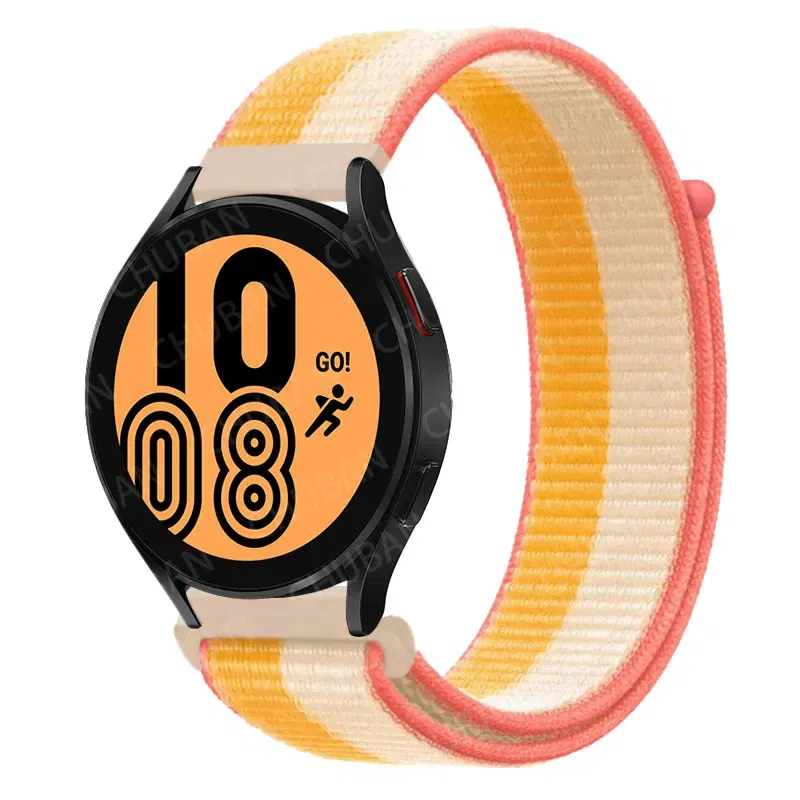 Band Color: Deep Pink, Band Width: 22mm - 20mm/22mm nylon Band