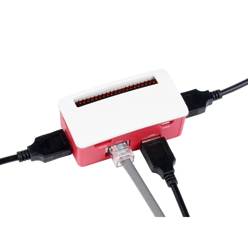 Package: Package1 - Raspberry Pi Zero 2W Ethernet USB HUB HAT (B) For Zero Series Plug-And-Play