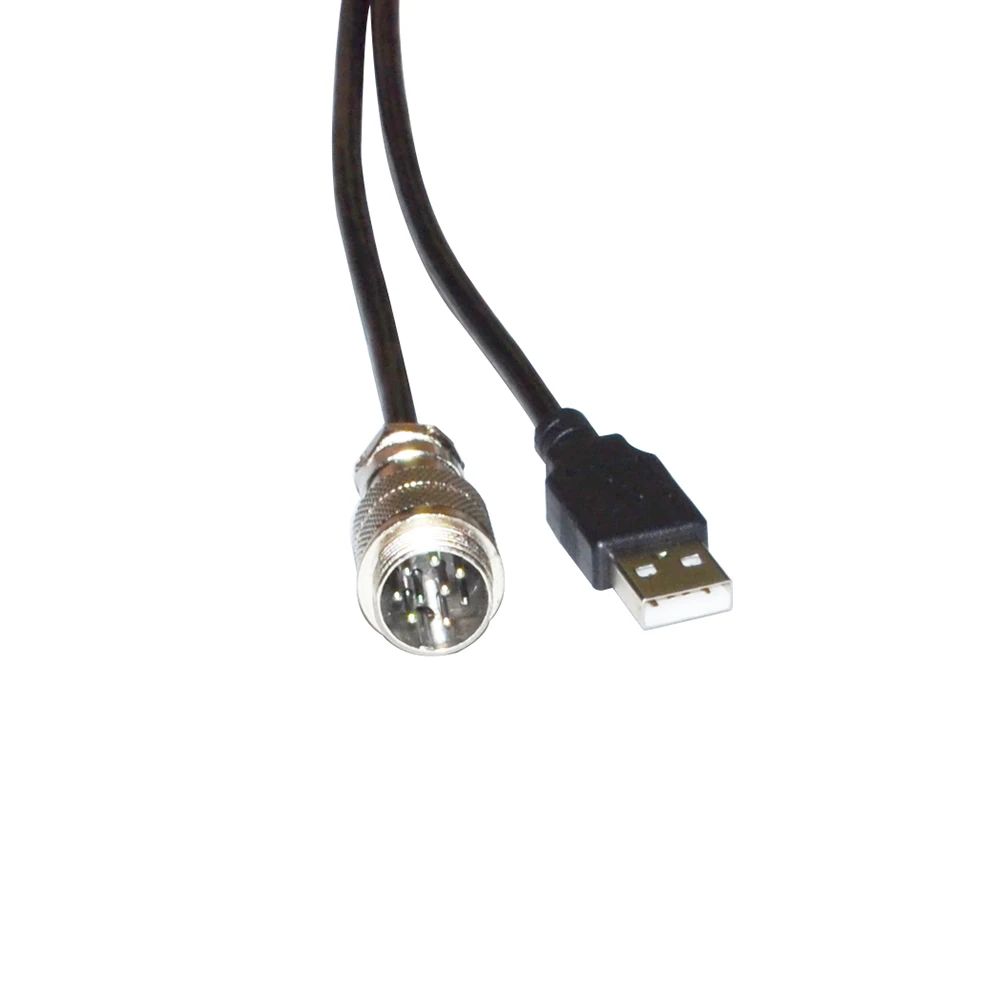 Cable length: 0.8m, Ships From: CN - USB 2.0 TO 9 DIN MALE ADAPTER CONNECTION DIN-USB CABLE FOR THRUSTMASTER TH8A GEAR TSSH TSSH+ MOD+ HANDBRAKE PC CONTROLLER KABLE