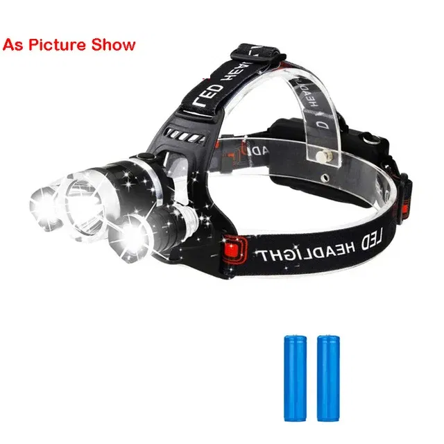 Emitting Color: RGB, Ships From: CHINA - ZK20 LED Headlamp 8000 Lumen Torch Flashlight Headlight Waterproof Head Light Camping Hiking Fishing Mining Light Lamp Torch