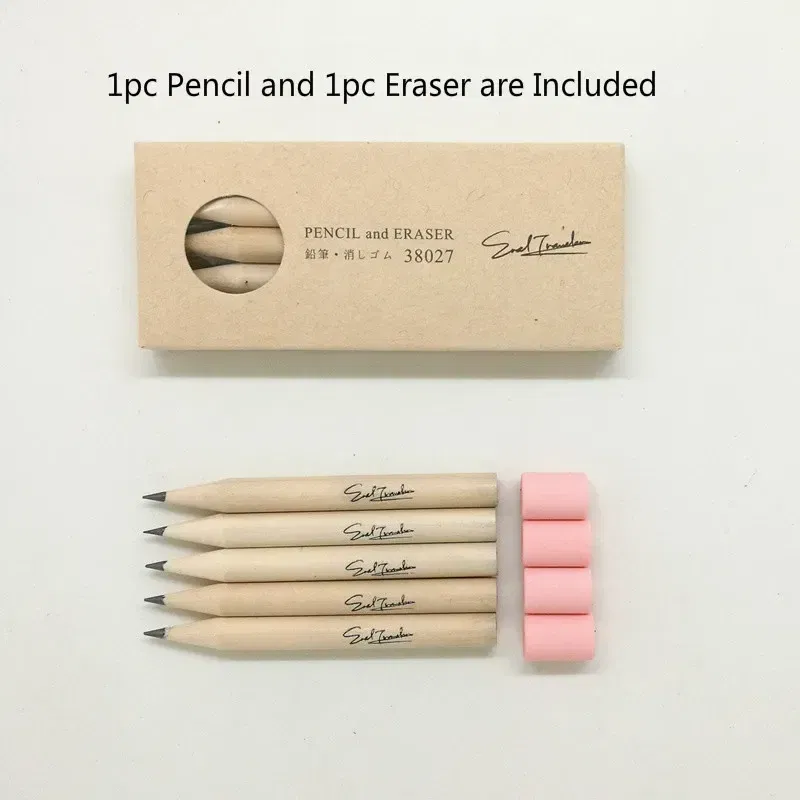 Color: Yellow - Fromthenon Traveler's Brass Pencil Metal Stationery Retro Travel Stationery Series Pictures Props Pencils for School