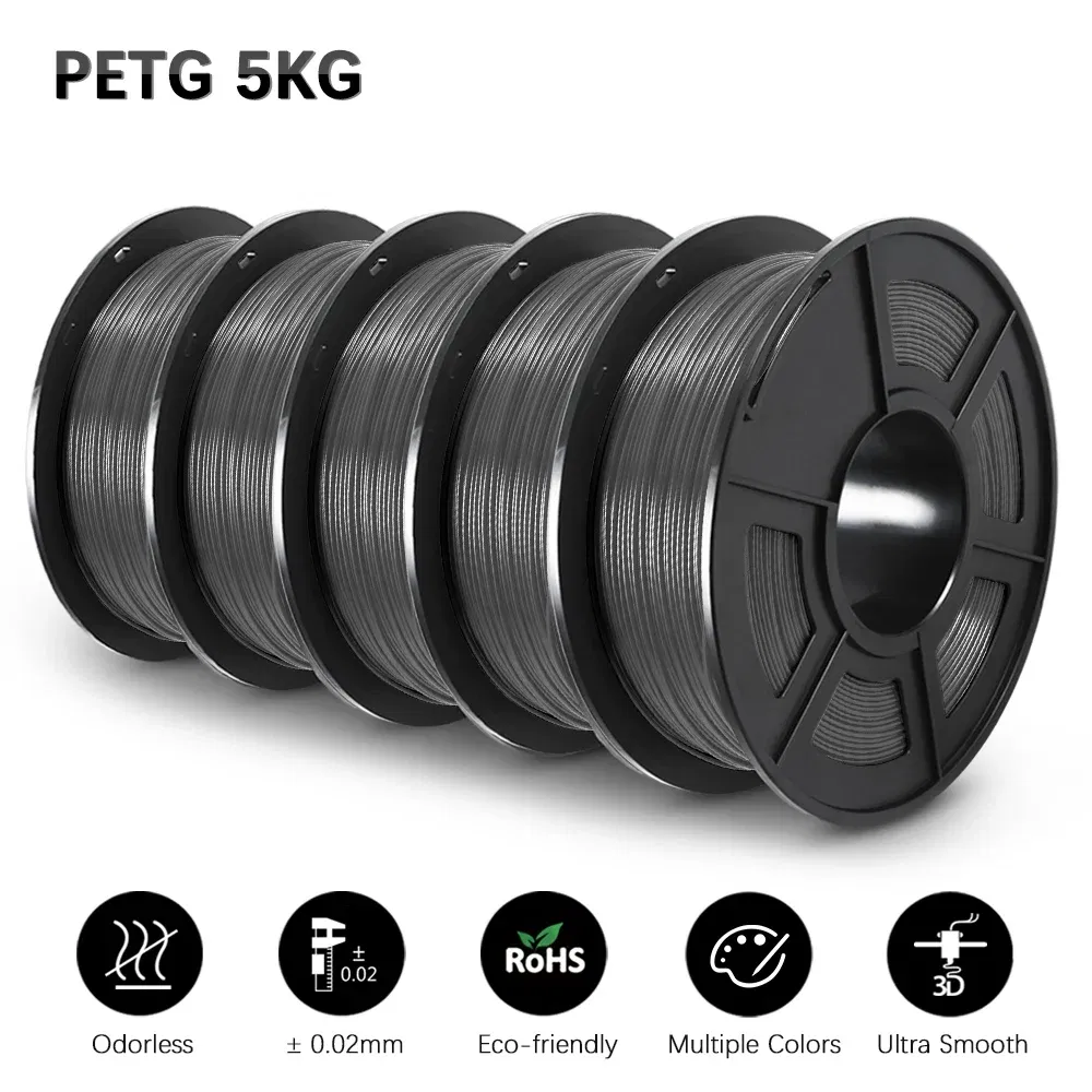 Color: Brown, Ships From: CHINA - Top 3D Filament PETG/EASY ABS/TPU/ASA Filamnet 1.75mm 5Roll 1KG(TPU 0.5KG/Roll) 3D Printer Filament for 3D Printer