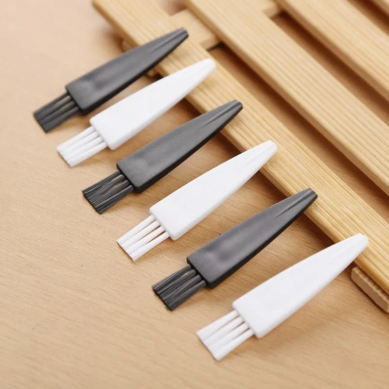 Color: black - 20pcs Mini Brushes Cleaning Dust Remover Anti Static Nylon Bristles PP Handle Portable Tool PC Keyboards Phone Electronic Device