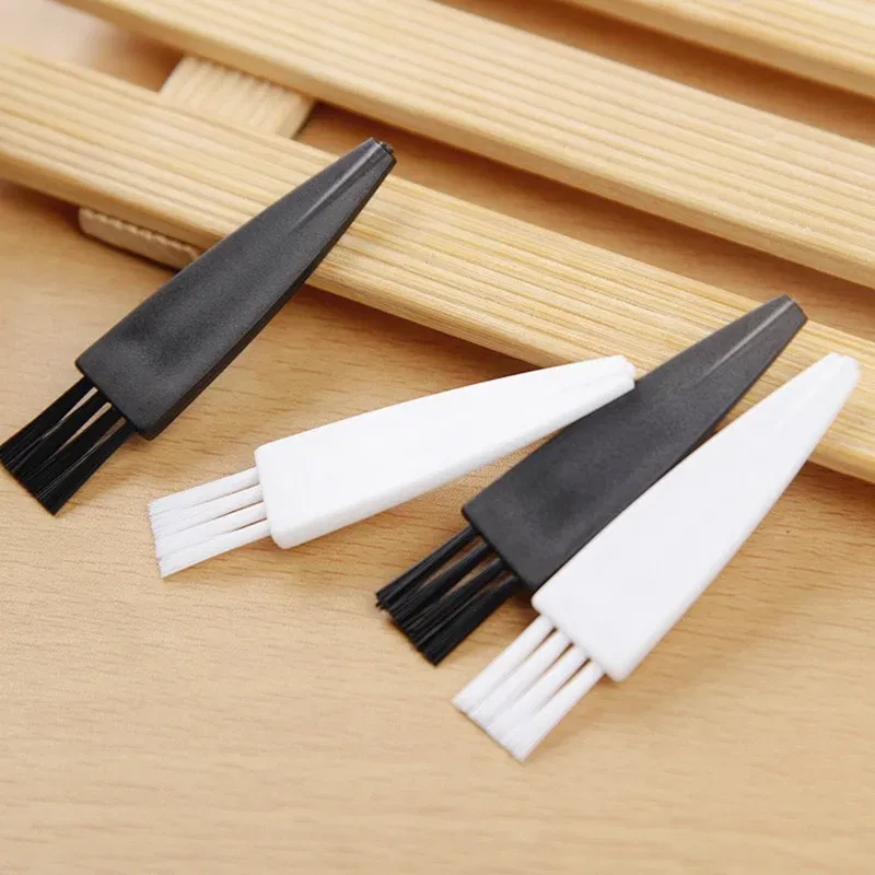 Color: black - 20pcs Mini Brushes Cleaning Dust Remover Anti Static Nylon Bristles PP Handle Portable Tool PC Keyboards Phone Electronic Device