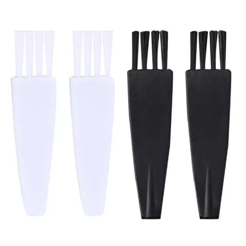 Color: black - 20pcs Mini Brushes Cleaning Dust Remover Anti Static Nylon Bristles PP Handle Portable Tool PC Keyboards Phone Electronic Device