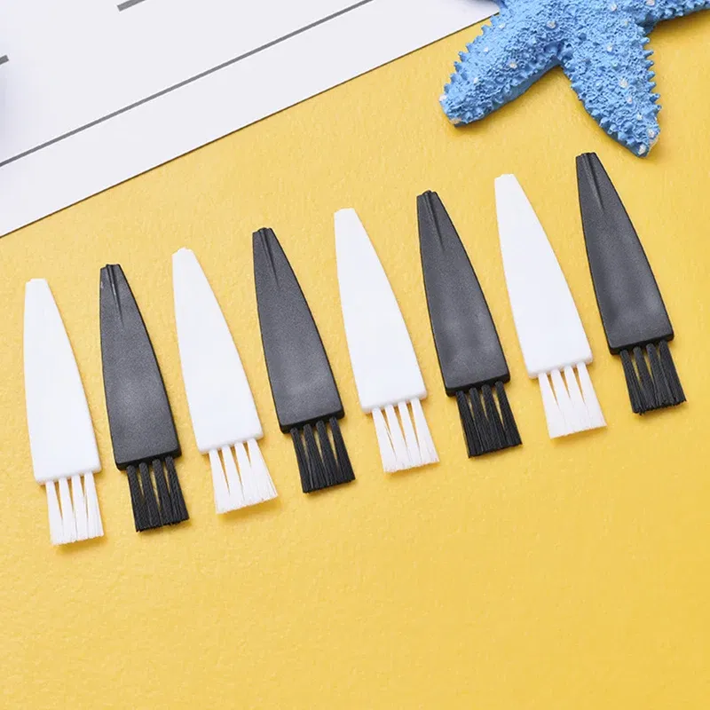 Color: black - 20pcs Mini Brushes Cleaning Dust Remover Anti Static Nylon Bristles PP Handle Portable Tool PC Keyboards Phone Electronic Device