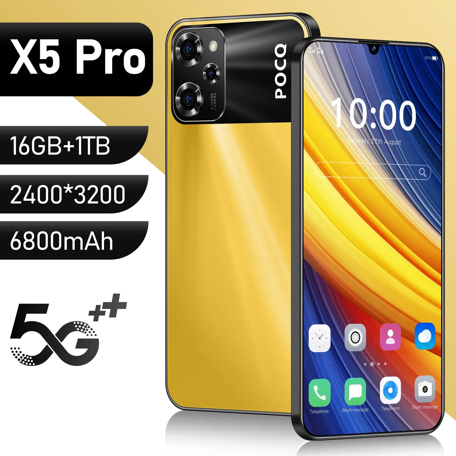 Color: CRIMSON, Bundle: Bundle 21 - 2025 HOT X5 Pro Smartphone Global Version Snapdragon 8 Gen 3 72MP+108MP Cellphone Android Unlocked Mobile Phone Celular Nfc