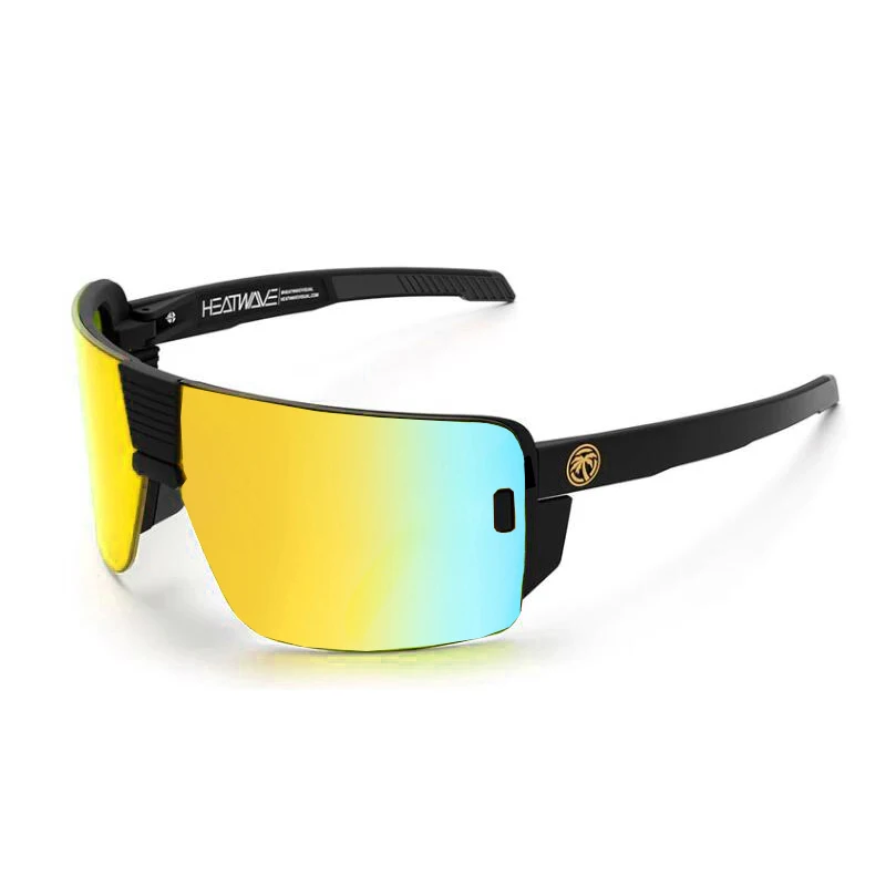 Color Name: Red - Stylish sports sunglasses, UV400 glasses for outdoor cycling, fishing and holiday gifts:HW09; with box