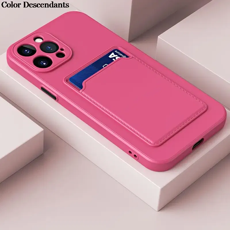Color: Gold, Material: Microfiber - Card Holder Wallet Case For Samsung Galaxy A32 A53 A33 A13 A52 5G Case on A72 A22 A12 A51 A71 Shockproof Liquid Silicone Cover