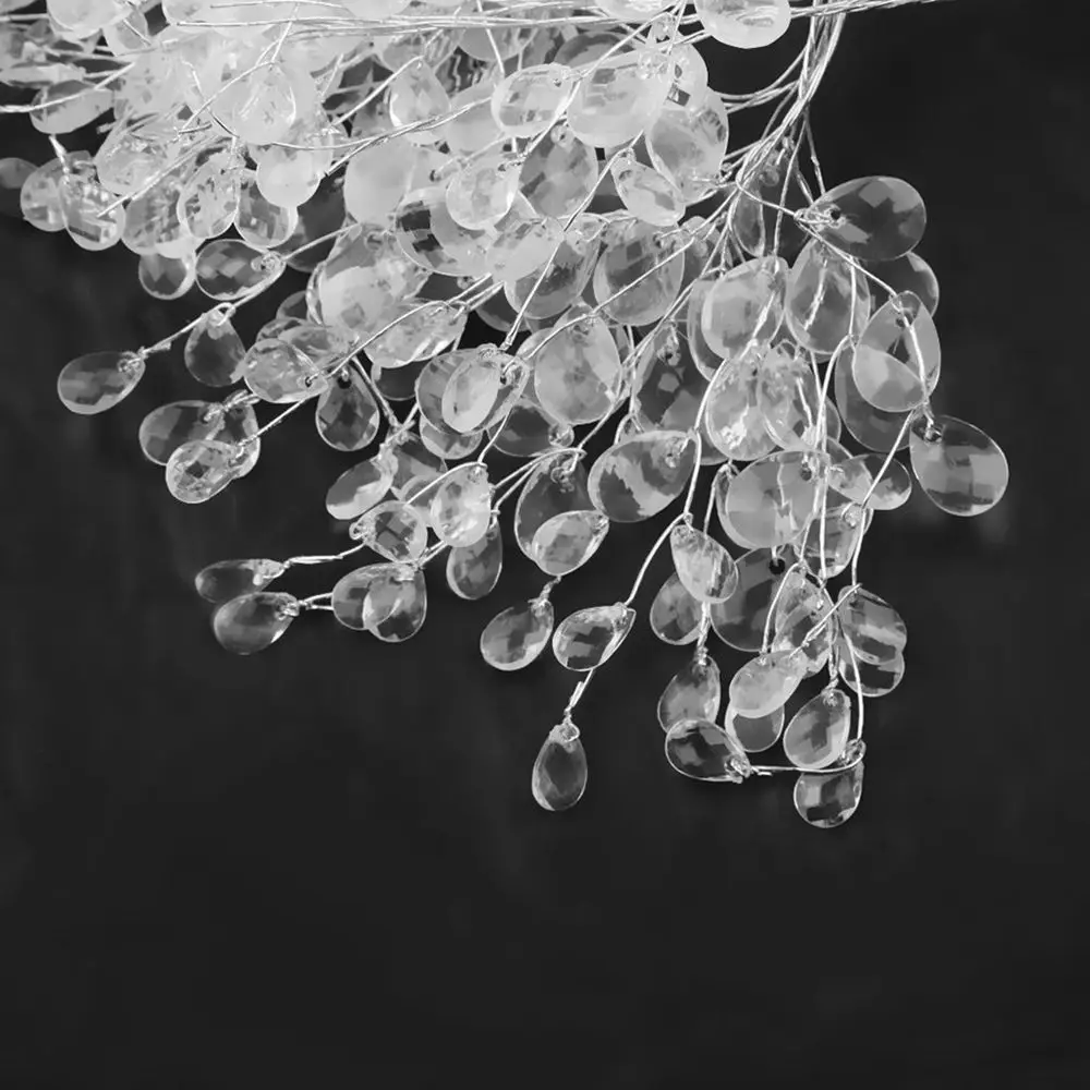 Beautiful Twigs DIY Water Drop For Home Wedding Party Crystal Bud Branches Artificial Bouquet Craft Decoration Crystal Flower