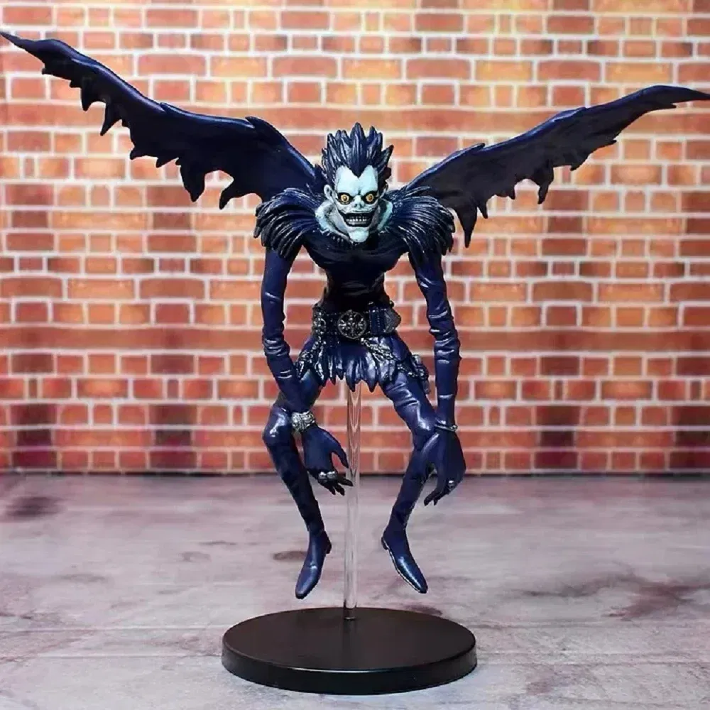 Color: WHITE - Death Note Anime Figures Statue Ryuk Rem 23CM PVC Action Figureine Movie Collection Model Toys For Boys Gift