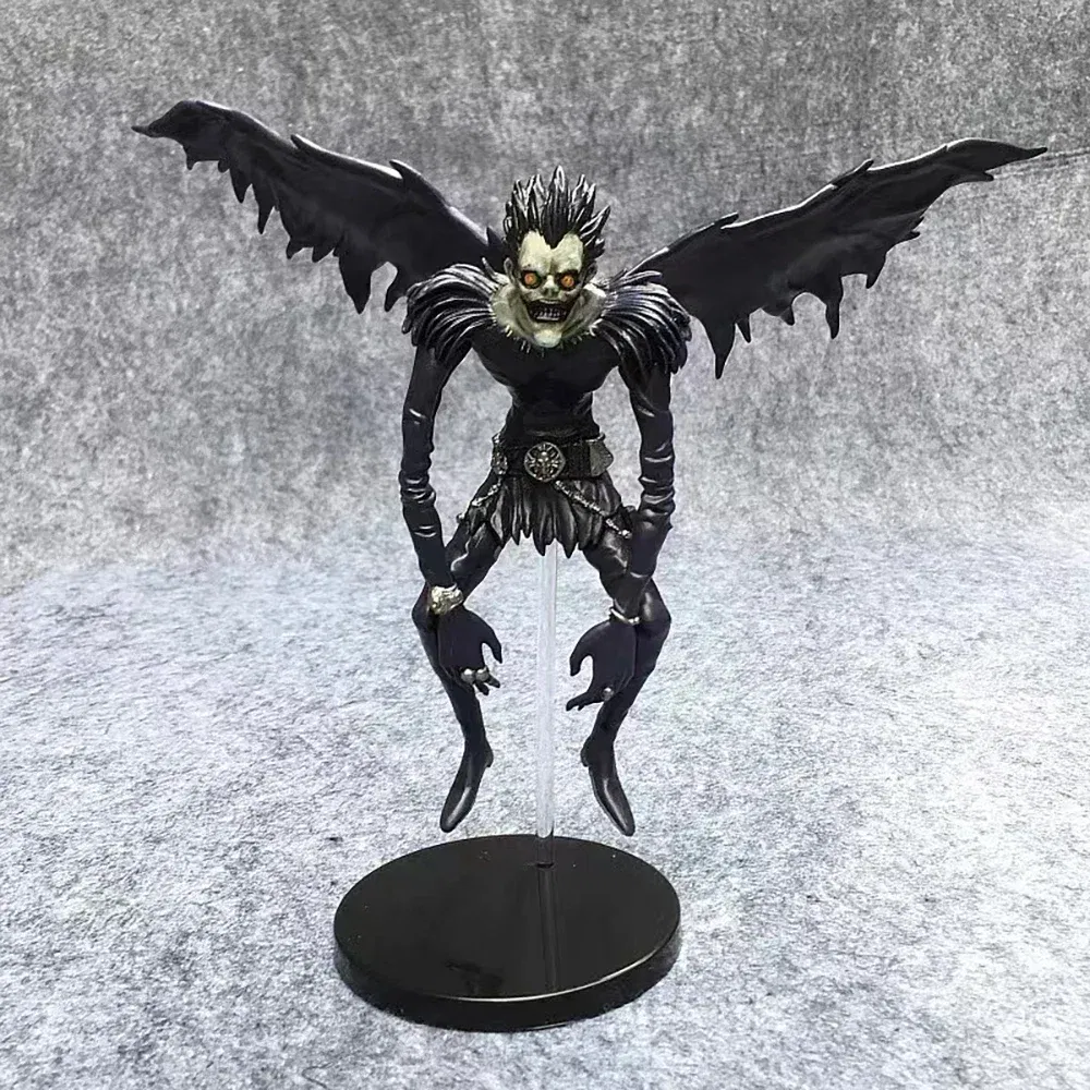 Color: WHITE - Death Note Anime Figures Statue Ryuk Rem 23CM PVC Action Figureine Movie Collection Model Toys For Boys Gift