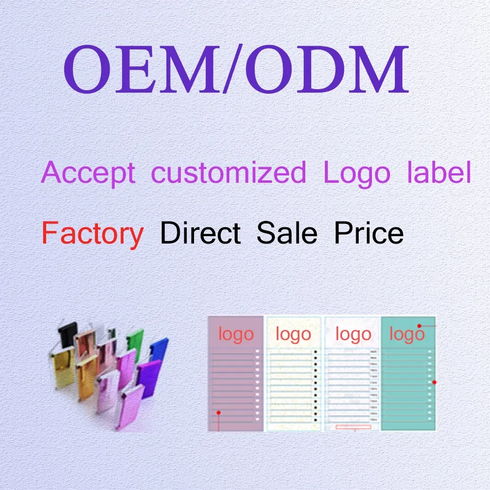 OEM/ODM Accept Customized Logo Label lashes