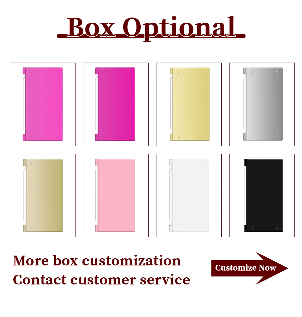OEM/ODM Accept Customized Logo Label lashes