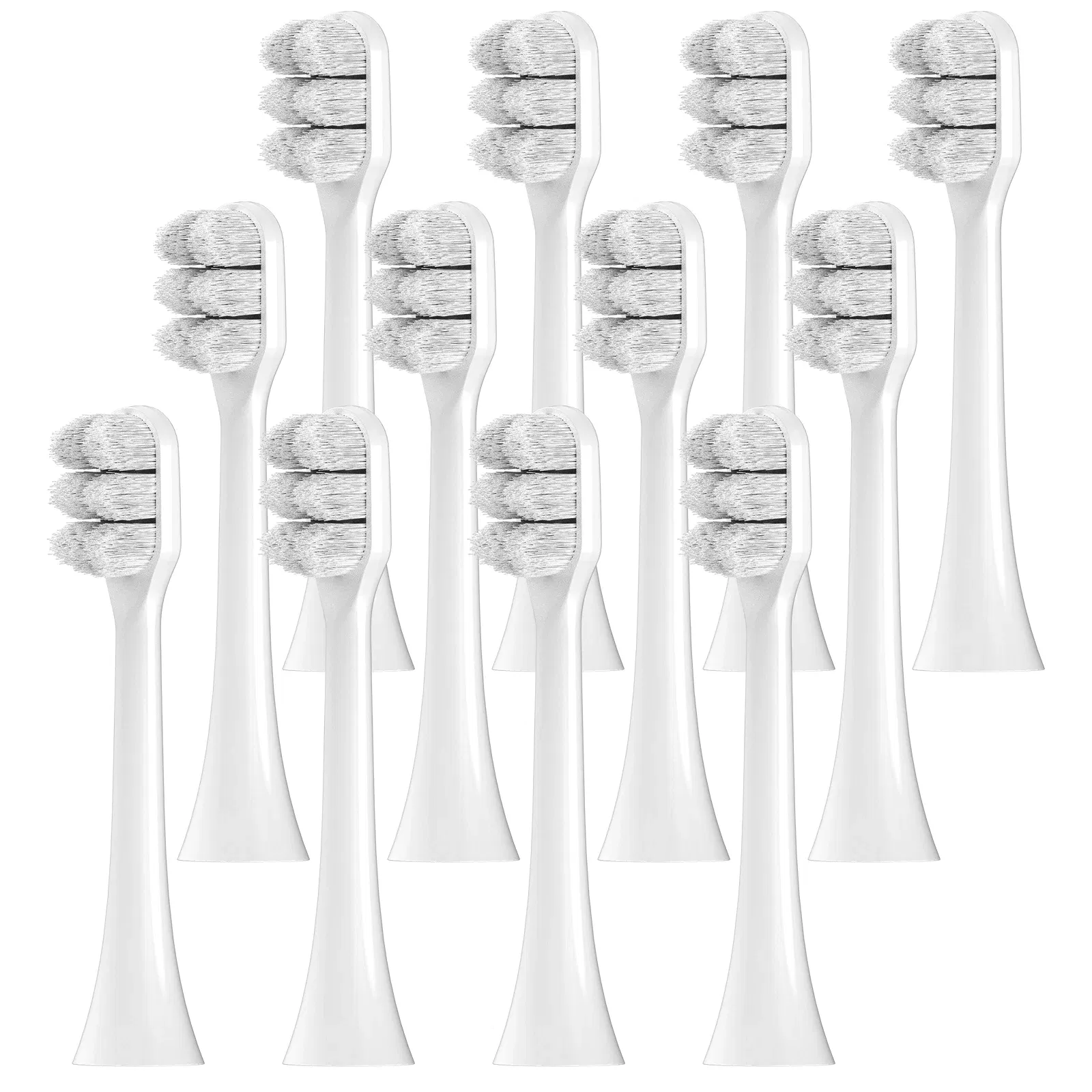 Color: Ivory - Ultra Soft Replacement Toothbrush Brush Heads Compatible with Philips Sonicare Electric Toothbrush for Sensitive Teeth Gums Care