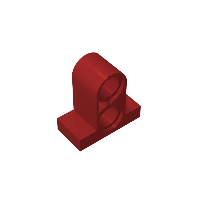Color: black - Gobricks GDS-937 Technical, Pin Connector Plate 1x2x1 2/3 with 2 Holes compatible with lego 32530 Educational Building Blocks