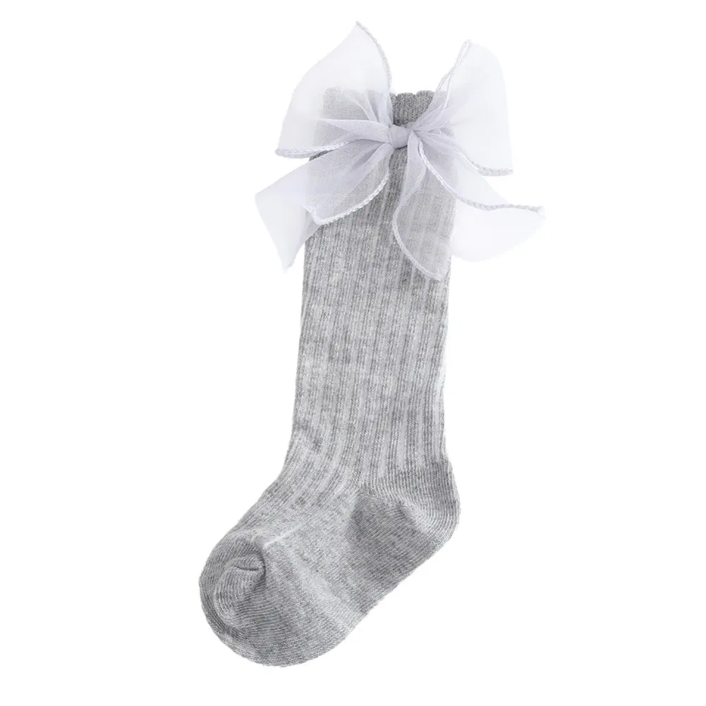 Color: Gold, Kid Size: 3M, Ships From: CHINA - Jlong Toddler Cotton Solid Color Crew Socks Baby Girls Bow Tie Socks Kids Girls Cute Princess Socks 0-3 Years
