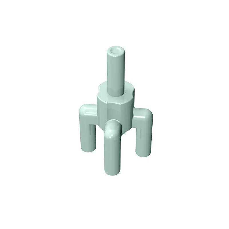 Color: Clear - Gobricks GDS-1217 Plant, Tree Palm Top compatible with lego 2566 pieces of children's DIY Educational Building Blocks Technical