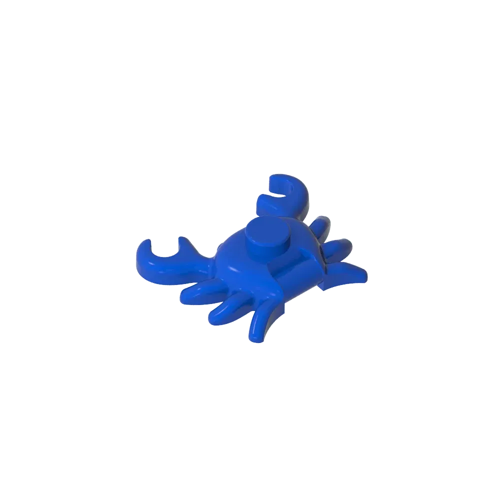 Color: GRAY - Gobricks GDS-2024 Animal, Crab compatible with lego 33121 Assembles Building Blocks children's toys
