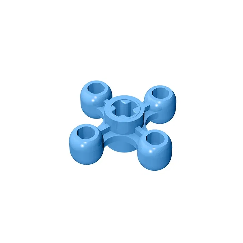 Color: WHITE - Gobricks GDS-1179 Technical Knob Cog / Gear / Wheel compatible lego 32072 children's DIY Educational Building Blocks Technical